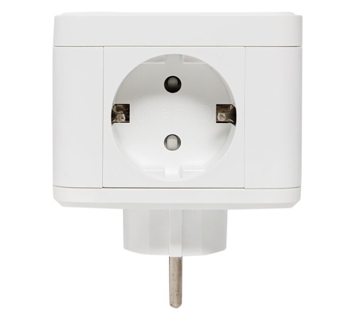 Тройник Куб 2 гнезда 2USB 2,4А+Type C + Ночник