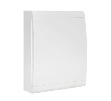 Щит ЩРН-П-24 IP41 бел. дверца (пром. упак.) Basic EKF pb-n-24w-bas
