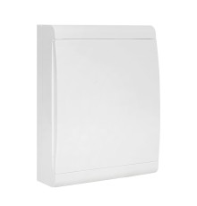 Щит ЩРН-П-24 IP41 бел. дверца (пром. упак.) Basic EKF pb-n-24w-bas