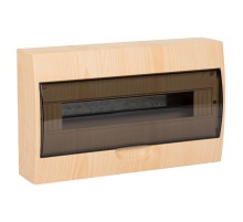 EKF pb40-n-18-light Щит распределительный навесной ЩРН-П-18 светлое дерево IP41 EKF PROxima