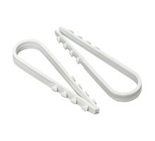 EKF plc-ncc-5x10w Дюбель-хомут для круглого кабеля  (5-10мм) белый (100шт.) EKF PROxima