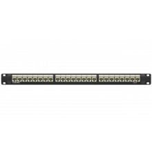 Патч-панель 19",1U,CAT6, 24 модуля RJ45, неэкранированная DKC RN6PPU24