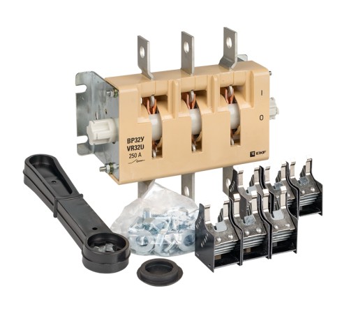 Выключатель-разъединитель ВР32У-35А31220 250А 1 направление с дугогасительными камерами несъемная левая/правая рукоятка MAXima