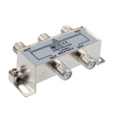 Делитель ТВ х 4 под F разъём 5-1000 МГц,