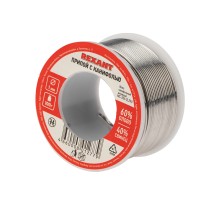 REXANT (09-3203) Припой с канифолью  100 гр. d=1.0 мм (Sn60 Pb40 Flux 2.2%)