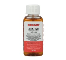 Флюс для пайки, ЛТИ-120, 30 мл, с кисточкой, флакон, REXANT