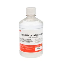 Флюс для пайки , КИСЛОТА ОРТОФОСФОРНАЯ, 500 мл, флакон, REXANT
