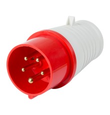 Вилка 015 переносная 3Р+РЕ+N 16А 380В IP44, REXANT
