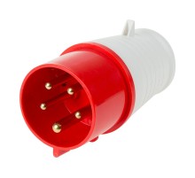 Вилка 025 переносная 3Р+РЕ+N 32А 380В IP44, REXANT