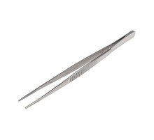 Пинцет прямой, узкий, рифленый 145 мм