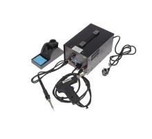 Паяльная станция (паяльник + демонт. паяльник), R048, цифр, 200-480, LED дисплей, REXANT