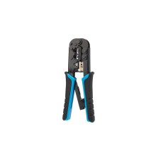 Инструмент обжимной PROconnect HT-568R 12-3432-6 для RJ-45/RJ-12/RJ-11 (упак:1шт) черный/синий