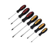 REXANT (12-4703) Набор отверток 7 предметов (крестовые и шлицевые)