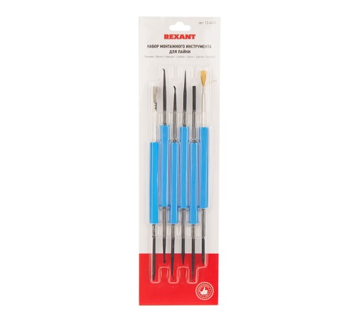 REXANT (12-6031) Набор для пайки (6 предметов) REXANT (12-6031) Набор для пайки (6 предметов)