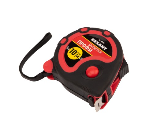 Рулетка измерительная прорезиненный корпус , 10 м х 25 мм, REXANT