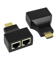 Rexant 17-6916 HDMI удлинитель по витой паре RJ-45(8P-8C) до 30м (1080p)