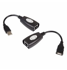 Удлинитель USB по витой паре (8p8c),