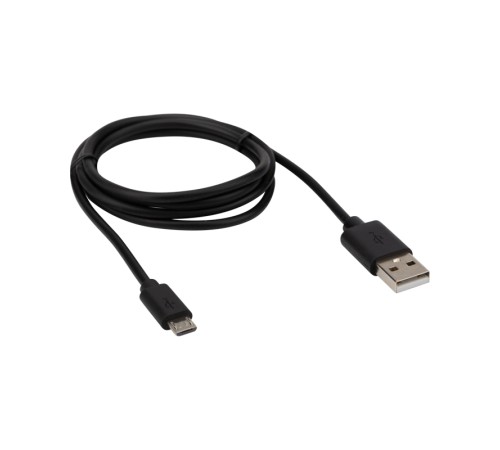 Кабель USB-micro USB, PVC, 1 м., черный, Кабель USB-micro USB, PVC, 1 м., черный,