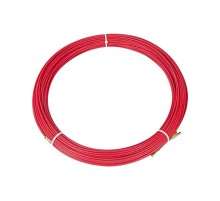 Протяжка кабельная (мини УЗК в бухте), стеклопруток, d=3,5мм, 100м КРАСНАЯ (47-1100)