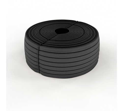 Трубка кембрик ТВ-40 ПВХ черный, Ø 4 мм REXANT