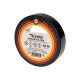 Изолента ПВХ KRANZ 0.13х15 мм, 20 м, черная (10 шт./уп.)