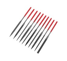 Набор надфилей 160х4мм, обрезиненные рукоятки, 10 шт. KRANZ