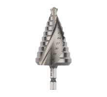 Сверло по металлу ступенчатое 9.0-36.0 мм 110 mm 65 HRC Р6М5 TiN