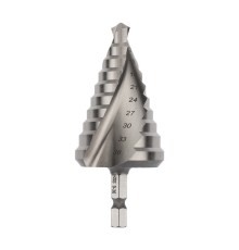 Сверло по металлу ступенчатое 9.0-36.0 мм 110 mm 65 HRC Р6М5 TiN