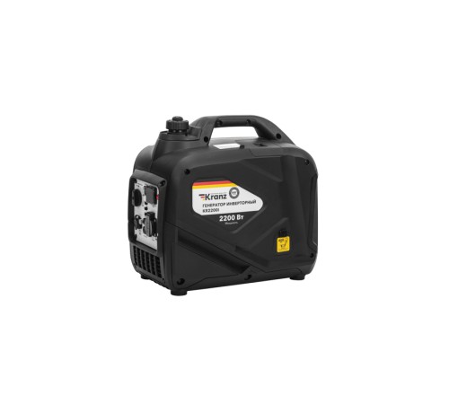Kranz KR-16-1141 Генератор инверторный KR2200I, 2,2кВт, 230В, 4л, закрытый корпус, ручной старт