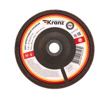 Круг лепестковый торцевой, P80, 180х22,2мм