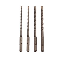 Набор буров по бетону 5-6-8-10х160х100 мм, (упак - 4 шт.) SDS-plus