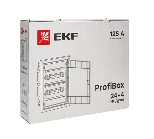 Щит распределительный встраиваемый "ProfiBox" PROxima 24+4 модуля IP41