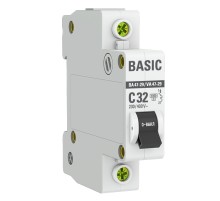 EKF mcb4729-1-32C Автоматический выключатель 1P 32А (C) 4,5кА ВА 47-29 EKF Basic