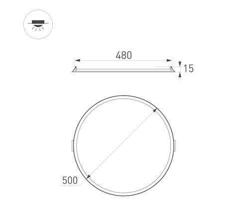 Блок питания ARS-400-12 (12V, 33.3A, 400W) (ARL, IP20 Сетка, 2 года)