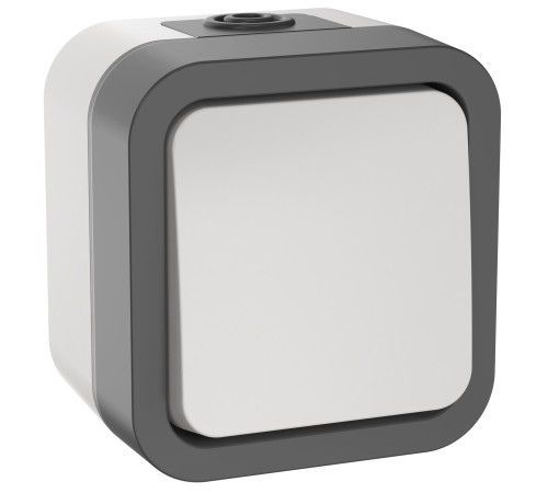 Выключатель кнопочный TORS 10А IP55 белый Выключатель кнопочный TORS 10А IP55 белый
