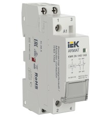 ARMAT Контактор модульный KMR 20А 230В AC 1НО 1НЗ IEK IEK AR-KMR10-020-11-230