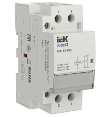 ARMAT Контактор модульный KMR 63А 230В AC 2НО IEK IEK AR-KMR10-063-20-230