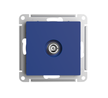 Антенна TV AtlasDesign коннектор механизм аквамарин SE ATN001193