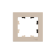 ATLASDESIGN 1-постовая РАМКА, ПЕСОЧНЫЙ