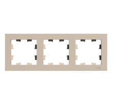 ATLASDESIGN 3-постовая РАМКА, ПЕСОЧНЫЙ