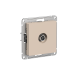 ATLASDESIGN TV РОЗЕТКА оконечная 1DB, механизм, ПЕСОЧНЫЙ