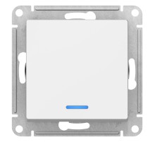 ATLASDESIGN 1-клавишный ВЫКЛЮЧАТЕЛЬ с подсветкой, сх.1а, 10АХ, механизм, ЛОТОС