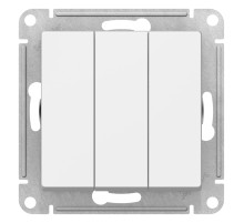 ATLASDESIGN 3-клавишный ВЫКЛЮЧАТЕЛЬ, сх.1+1+1, 10АХ, механизм, ЛОТОС