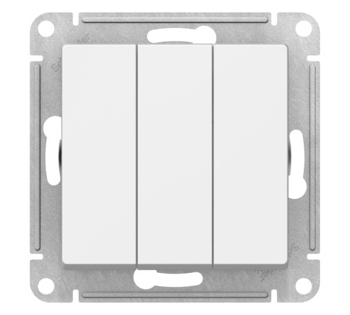 ATLASDESIGN 3-клавишный ВЫКЛЮЧАТЕЛЬ, сх.1+1+1, 10АХ, механизм, ЛОТОС ATLASDESIGN 3-клавишный ВЫКЛЮЧАТЕЛЬ, сх.1+1+1, 10АХ, механизм, ЛОТОС