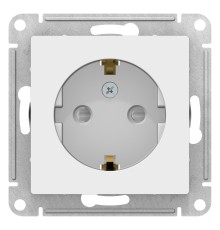 ATLASDESIGN РОЗЕТКА с заземлением со шторками, 16А, механизм, ЛОТОС