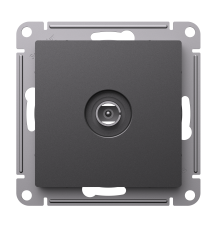 Антенна TV коннектор AtlasDesign механизм базальт SE ATN001493