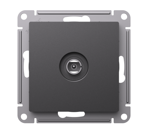 Антенна TV коннектор AtlasDesign механизм базальт SE ATN001493