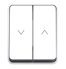 ATLASDESIGN PROFI IP54 2-клавишный ВЫКЛЮЧАТЕЛЬ ДЛЯ ЖАЛЮЗИ, 2хсх.4, БЕЛЫЙ