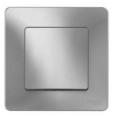 Systeme electric BLNVS010103 BLANCA С/У 1-клавишный ВЫКЛЮЧАТЕЛЬ ( c х .1), 10А, 250B, АЛЮМИНИЙ