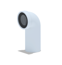 Труба фановая АНИ 110x90 градусов